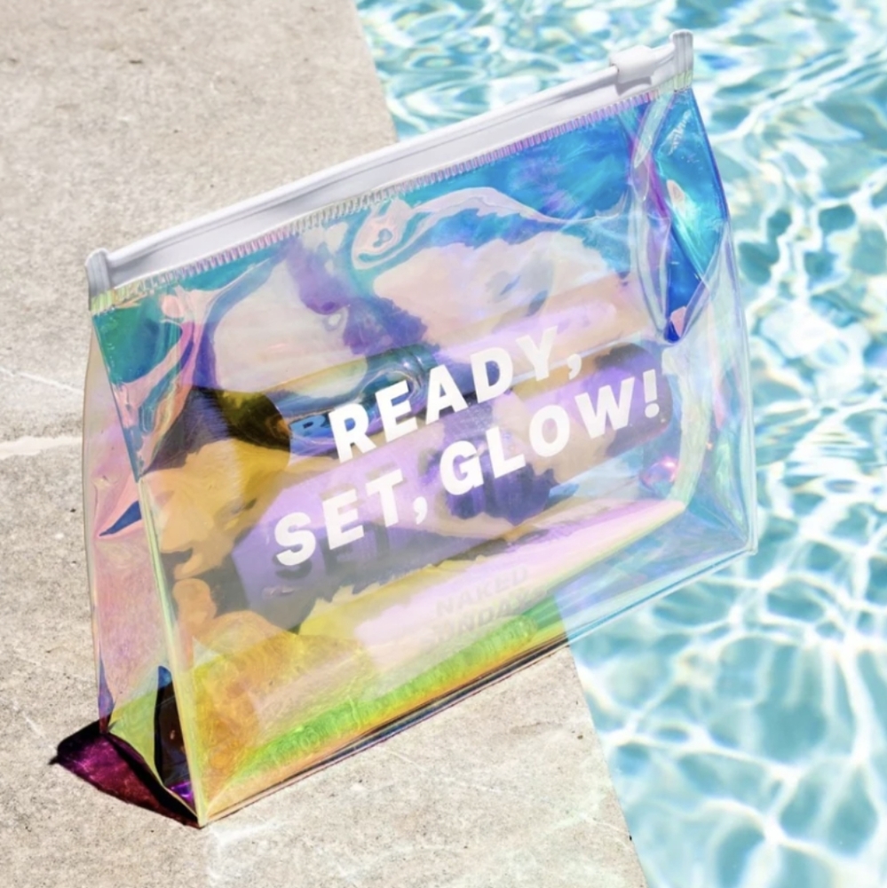 Naked Sundays Ready, Set, Glow Makeup Bag
